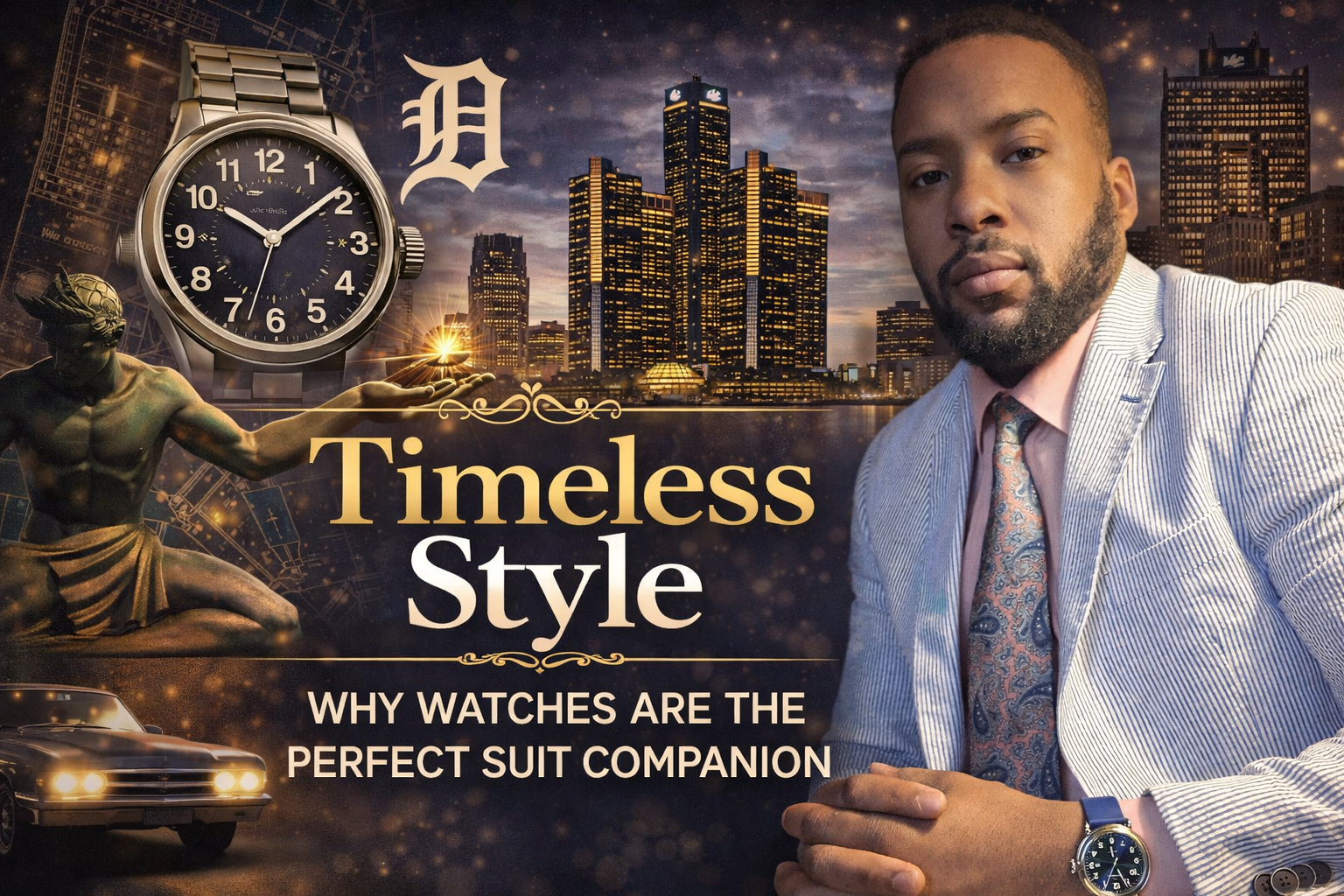 Timeless Style: Why Watches Are the Perfect Suit Companion